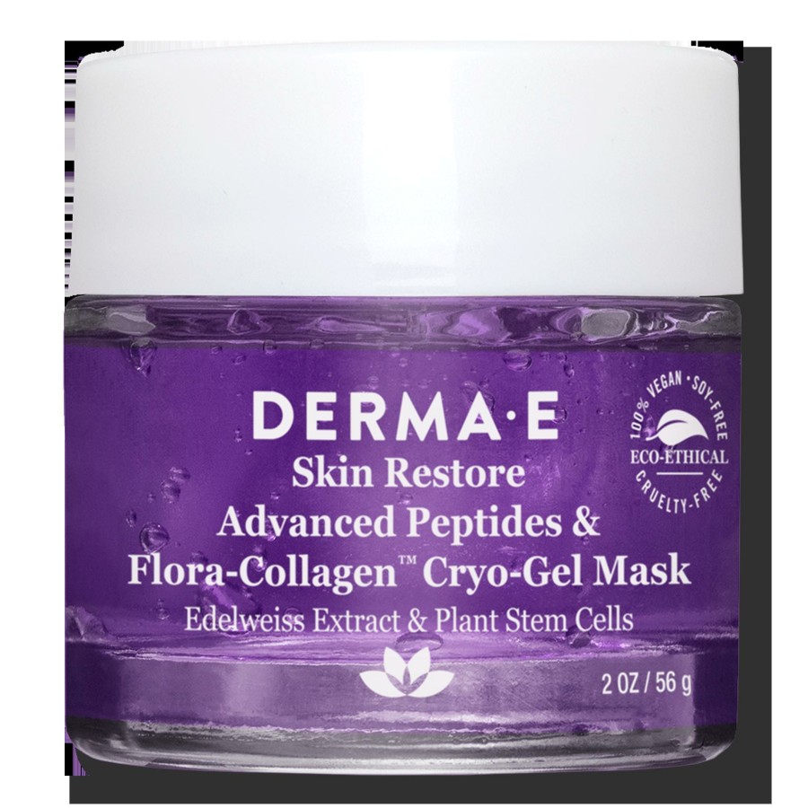 * Derma E 100% Guarantee Advanced Peptides & Flora-Collagen Cryo-Gel Mask New